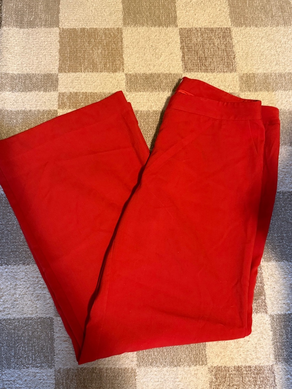 Bright Red Women's trousers